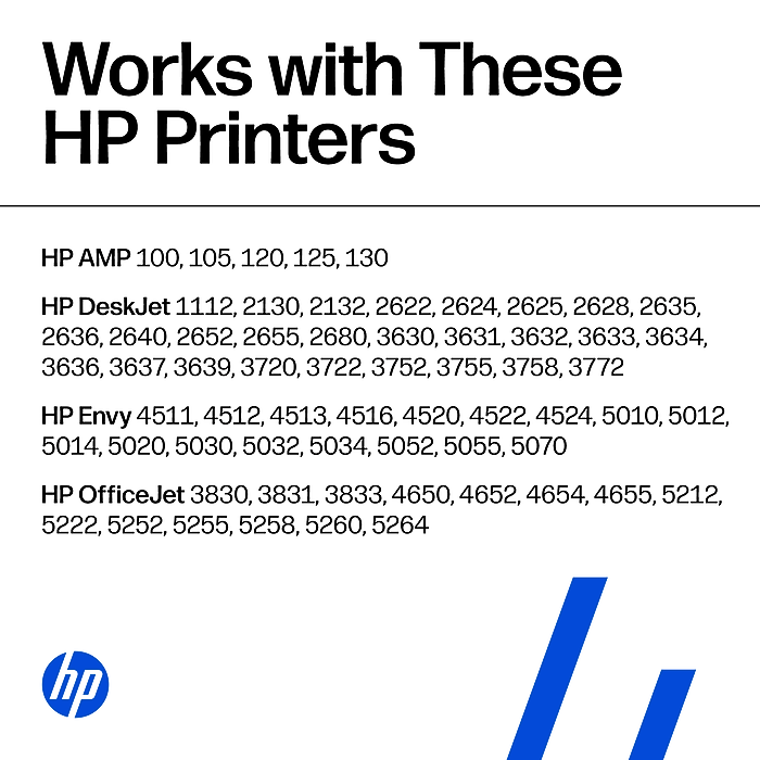 HP 63/65 Tri-Color Standard Yield Ink Cartridge, Prints Up to 100