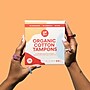 Aunt Flow Regular Absorbency Organic Cotton Tampons, Cardboard Applicator, 36/Box (TAMP-ORG-CMR-36)~#|#~A4DE99EE-7A8A-4944-BD337AC98D1D0EC2_sc7