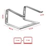 Staples TECH 11.2 x 10.2 Aluminum Laptop Stand, Silver (ST62653)~#|#~A4E216E5-DA09-4334-9F9EB73C6D617D93_sc7