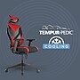 Tempur-Pedic Blaze Fabric Gaming Chair, Black/Red (TP-BLAZE-RED)~#|#~A4EB279C-08DB-4C58-9AE392292B9BF388_sc7