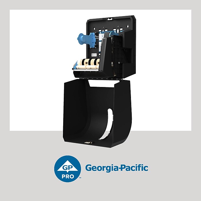 Georgia-Pacific Manual Hardwound Paper Towel Dispenser, Black
