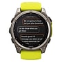 Garmin fenix 8 Multisport Sapphire Solar GPS Watch, 51-mm, Titanium Bezel with Amp Yellow/Graphite Band (010-02907-20)~#|#~A4F09EC5-61BA-4E51-BBD7D74853E02C12_sc7