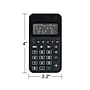 8-Digit Solar and Battery Basic Pocket Calculator, Black (ST130-CC)~#|#~A4F45675-1A6A-4303-A38BC131A0E48210_sc7