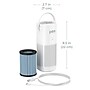 Pure Enrichment PureZone Mini True HEPA Portable Air Purifier, 3-Speed, White (PEPERSAP)~#|#~A4F742D4-2485-4F42-A0ED42036836E9B2_sc7