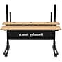 VersaDesk Foundry Bench 60"W Electric Rectangular Adjustable Standing Desk, Bamboo/Black (FB6030-BNB-APP)~#|#~A4F9C506-57F0-4135-8FCE8FE2287AF0E0_sc7
