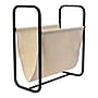 Household Essentials Canvas Magazine Rack, Tan/Black (6847-1)~#|#~A4FCFB5F-8B4F-4DE3-8EF7FB899BC22A38_sc7