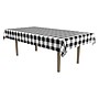 Beistle Plaid Tablecovers, Black/White, 2/Pack (53845-BK)~#|#~A4FFD7D1-5C88-4F80-8E06E365F213486D_sc7
