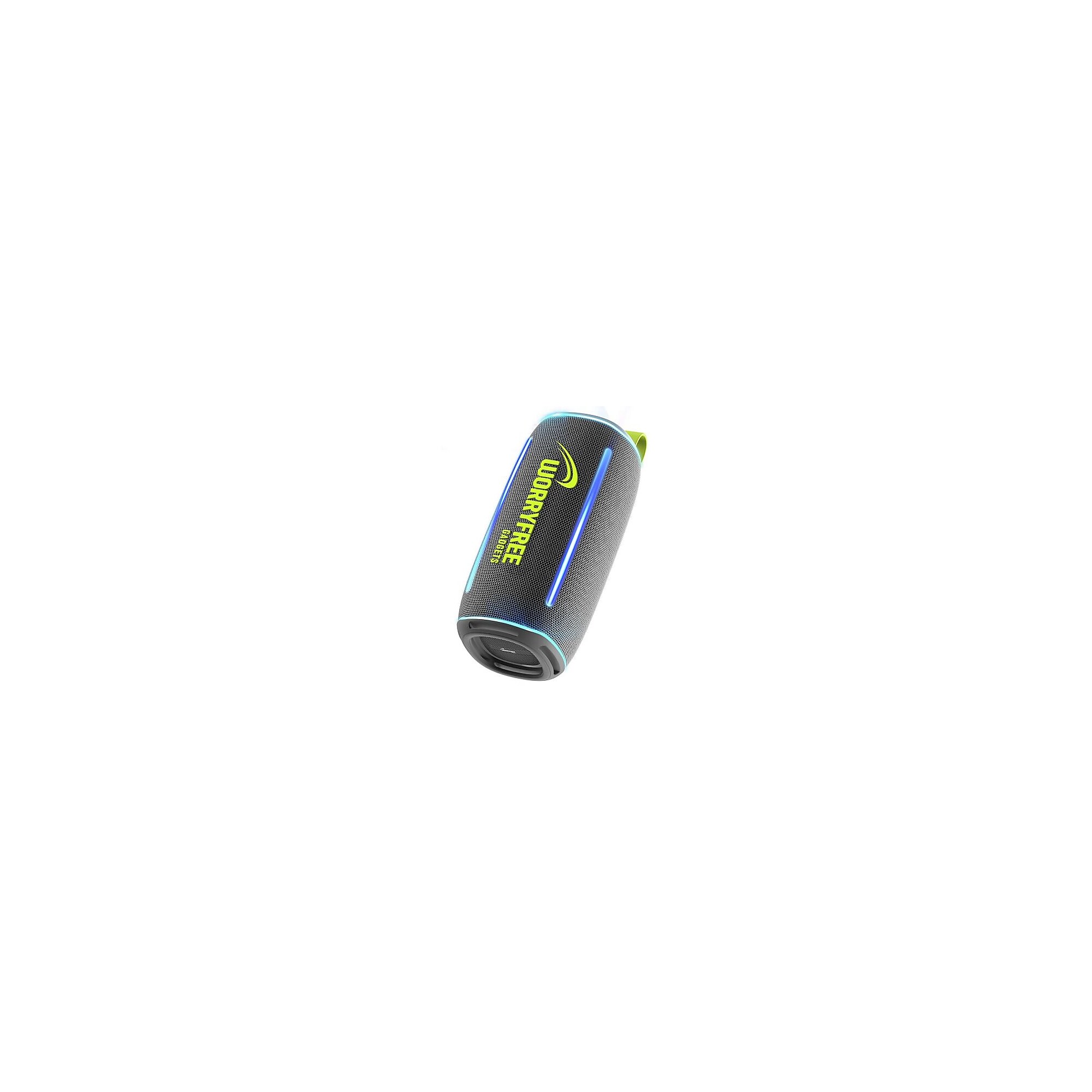 Worryfree Gadgets WP64 Wireless Bluetooth Portable Speaker, Waterproof, Gray (WP64-GRY) Simolary simolary.com