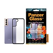 PanzerGlass ClearCase Black/Transparent Cover for Samsung Galaxy S21 Plus (BULK0262)