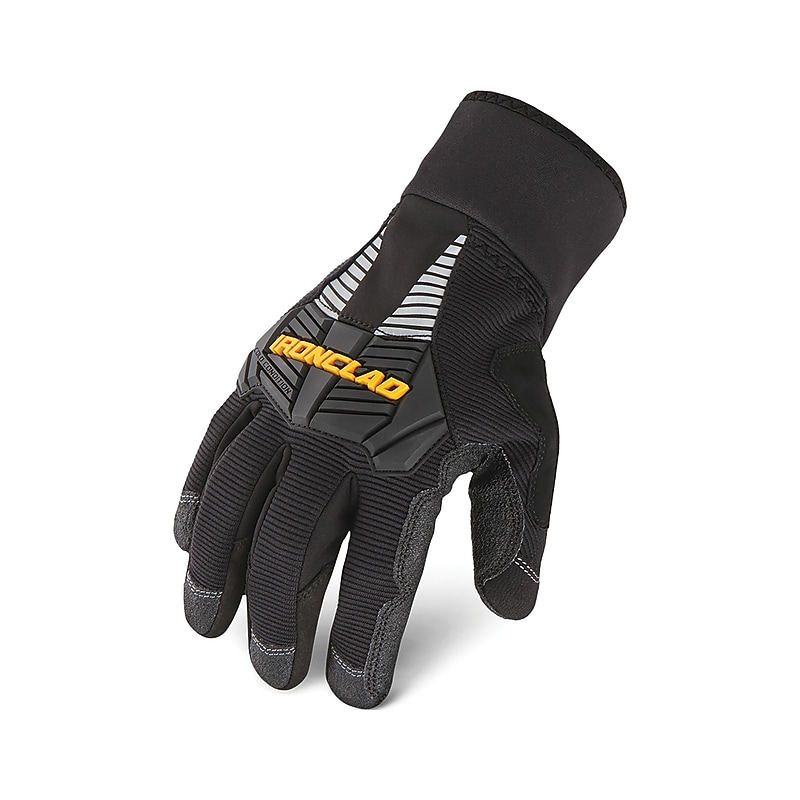 Ironclad Cold Condition Duraclad Cold Resistant Gloves, Large, Black, 12/Pair (CCG2-04-L) image 1