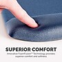 Fellowes PlushTouch Foam Non-Skid Mouse Pad/Wrist Rest Combo, Blue (9287301)~#|#~A51047A4-5BEE-46CA-8C5219DEF3BE3A44_sc7