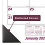 2027 Brownline Classic 22" x 17" Monthly Desk Pad Calendar, White/Burgundy (C1731-27)~#|#~A51B7D89-538E-4257-80413505A294B3AF_sc7