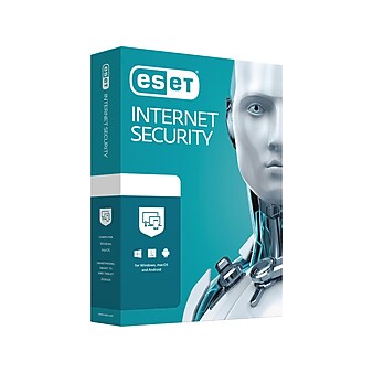 ESET Internet Security 2023 Edition for 3 Devices, Windows/macOS/Android, Digital Download (EIS-N1-3-XLS)