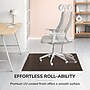 Anji Mountain Standard Bamboo Carpet & Hard Floor Chair Mat, 48" x 52", Java (AMB24081)~#|#~A51E3834-FD29-46FB-9C47A06AF805186D_sc7