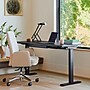 Branch Duo 58"W Electric Adjustable Standing Desk, Black Oak/Black (10-10-09-75)~#|#~A51FEAE2-EE0F-4A8A-B7A35D9D4FF58A99_sc7