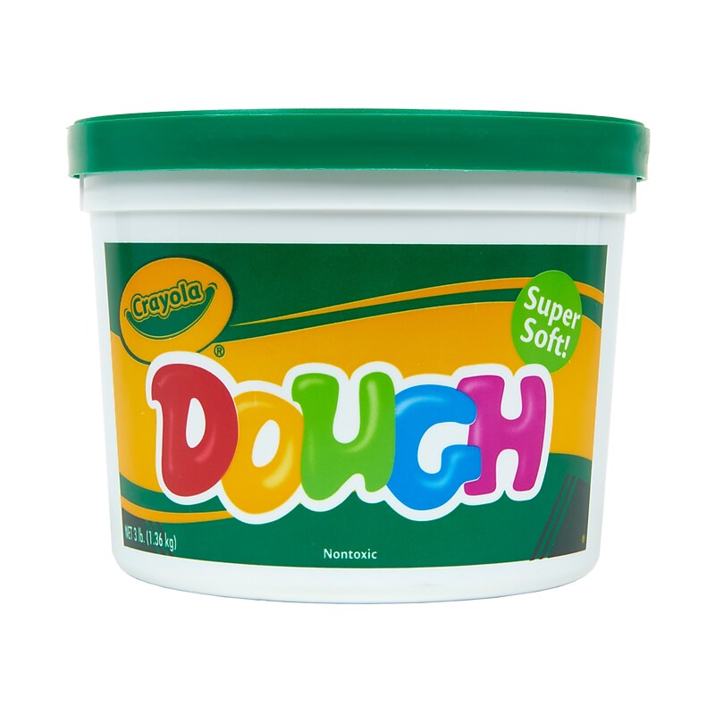 Crayola Modeling Dough, Green, 3 lb. (570015044) image 1