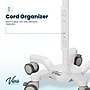 Viva Comfort Universal Vital Sign Monitor Mobile Stand with Mounting Plate, White (ADIME912-C-MP-08-MK)~#|#~A524FBCE-C6CA-4F7B-ACA4FEDE36E5101C_sc7