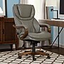 Serta Big and Tall Ergonomic Bonded Leather Executive Big & Tall Chair, 350 lb. Capacity, Gray (43506C)~#|#~A52519D0-5816-46E5-8122BAACD17420BA_sc7