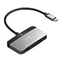 j5create 0.66' USB-C to Dual HDMI Display Adapter, Space Gray/Black (JCA465)~#|#~A527536D-87D0-4453-BCC6E73B1CFE190C_sc7