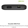 Mophie USB-A/USB-C Power Bank, 20W, 10000 mAh, Black (401108800)~#|#~A5280C3F-6B9F-4283-B86B46773529884D_sc7