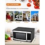 Commercial Chef 1.1 Cu. Ft. Countertop Microwave, Black with Stainless Steel (CHM11MS)~#|#~A528B447-71FF-4B49-953D706A0E95C55F_sc7