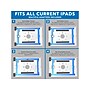 Mount-It! Adjustable Anti-Theft iPad Wall Mount with Swing Arm, White (MI-3774W_G10)~#|#~A52D6425-EAFE-4E2F-9249EBC0A21BDBE6_sc7
