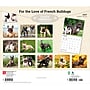 2027 BrownTrout For the Love of French Bulldogs 14" x 12" Monthly Wall Calendar, Assorted Colors (9798330714704)~#|#~A531E461-5578-47CF-82037E1AAEE8FC75_sc7