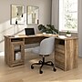 Bush Furniture Cabot 60"W Wood L-Shaped Computer Desk, Reclaimed Pine (WC31530K)~#|#~A537BF90-9728-4A3D-9719B7E753596CC6_sc7