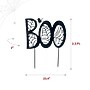 Haunted Hill Farm 2.3-Ft. LED Metal “Boo” Stake Decoration, Indoor & Covered Outdoor, Solar Powered, Black (HHMT027BOOWEB-BLK)~#|#~A53D29CF-B543-4E4C-AFDF87715B42313B_sc7