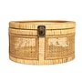 Storied Home Nestable Round Storage with Hinged Lids, Wicker, Natural, 2/Pack (EC1754)~#|#~A53FAC0A-9B0C-4959-A6FB25CA79341E1A_sc7