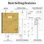 2027 TF Publishing Goldenrod 6.5" x 8"  Monthly Standard Planner, Paperboard Cover, Multicolored (27-4204)~#|#~A5413EC2-54BA-4DC6-93089975E6165686_sc7