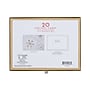 DesignWorks Ink Glitter Snowflake Holiday Cards, 5 x 7, Assorted Colors (THC57D-100ST)~#|#~A541BF4B-E99B-481D-9F031788C0F4F9B8_sc7