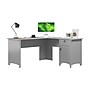 Bush Furniture Salinas 60"W L Shaped Desk with Storage, Cape Cod Gray (SAD160CG-03)~#|#~A5443BD7-E416-42BF-A11D55812EAB94E0_sc7