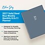 2027 Blue Sky 8.5" x 11" Weekly & Monthly Planner, Steel Blue (164272)~#|#~A5448718-249B-4319-B7243894D786D868_sc7