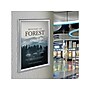 Azar Poster Holder, 11" x 17", Wall Mounted, Silver Plastic (300340-SLV-2PK)~#|#~A5486FCE-FDBE-466A-BF421B1BC1CAB042_sc7