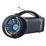 Supersonic Wireless Bluetooth Portable Solar-Powered Speaker, Black (SC-1073ERF)~#|#~A5509446-2C8C-4B12-99EB7B1DABD5B5CA_sc7