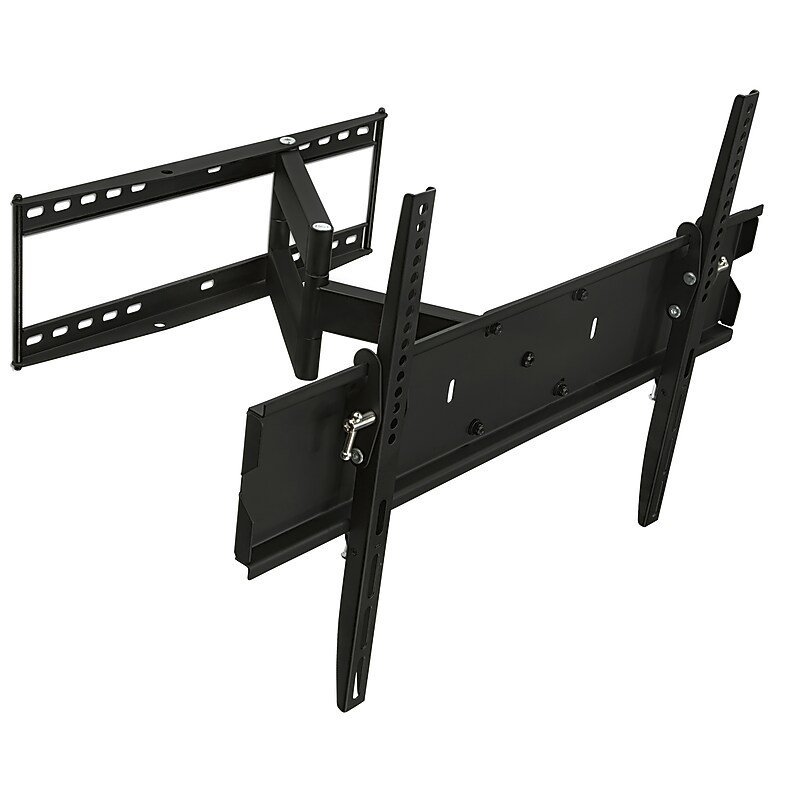 Mount-It! Full Motion Articulating Corner TV Wall Mount for 24" to 65" TVs, Black (MI-346L) image 1