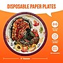 Say Hooray! Bountiful Bird Thanksgiving Paper Plates and Napkins Set, Multicolored, 48/Pack (DTC9850E2G)~#|#~A565B951-8B11-432A-828A0C30C2EAE0FF_sc7