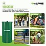 Alpine Industries Steel Pet Waste Disposal Bin with Odor Control Lid, 13.5 Gallon, Green (ALP4005-01)~#|#~A565F34C-D8AB-4D15-A767C5F319DFFAF2_sc7