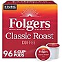 Folgers Classic Roast Coffee Keurig® K-Cup® Pods, Medium Roast, 96/Carton (204496)~#|#~A5679AE0-3C81-48D2-85D8F4F655D32877_sc7