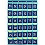 Kore Design Hanging Cell Phone Pocket Storage Classroom Organizer, 37.8" x 26.4", Blue/Yellow (KD-PS3614)~#|#~A56E8945-0958-437A-8EBA5BDC82B0CB7D_sc7