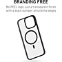 PEEL Bumper Series MagSafe Phone Case for iPhone 15 Pro Max Case, Shock Absorbing, Black (I15 PROMAX BUMPER BL)~#|#~A5737F41-62FC-4F0D-93C2FB681F163EC9_sc7