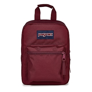 JanSport Big Break Foraging Finds Insulated Lunch Bag, Blue/White