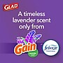 Glad ForceFlex Tall Kitchen Drawstring Trash Bags, 13 Gallon, Gain Lavender with Febreze Freshness, 80 Count (78533)~#|#~A5793958-26CD-4926-81F28D4D45A25136_sc7