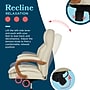 La-Z-Boy Colston Ergonomic Vegan Leather Swivel Executive Chair, Cream (60120-CRM)~#|#~A57A1FA7-5008-43F7-977F9913A2D3B8C2_sc7