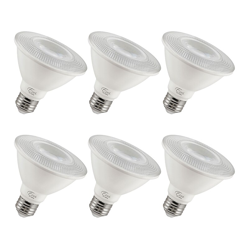 Viribright 11-Watts Cool White LED Floodlight Bulb, 6/Box (450158-ES) image 1