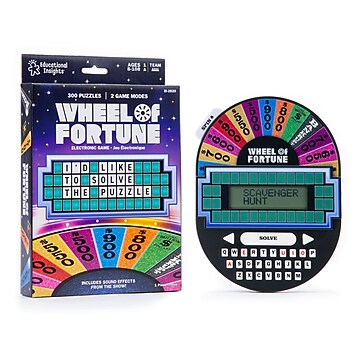 Wheel of Fortune　英語版 Pressman Wheel of Fortune Game (PRE5563) | Staples