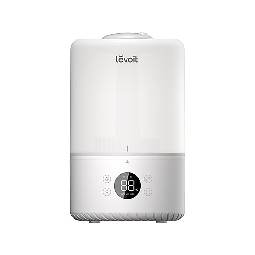 Levoit Dual 200S Ultrasonic Cool Mist Tabletop Humidifier, 0.79Gallon, 290 sq. ft., White