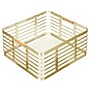 mDesign Steel Organizer, Soft Brass/Natural (25944) ~#|#~A587FAE7-36DB-417D-B89C6B8BE84EB869_sc7