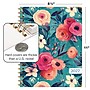 2027 Excello Brands 9" x 11" Weekly & Monthly Standard Planner, Paperboard Cover, Teal Floral (FSHN-CY27-8511-17)~#|#~A58B6BBC-01FB-477A-ABD60206D61668A4_sc7